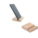 Ahşap Telefon Standı || TT-30-OVAL Ahşap Telefon Standı