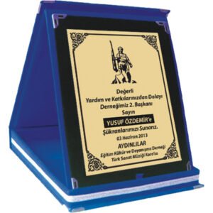 Albüm Plaket || AP01-L-15x20 Albüm Plaket