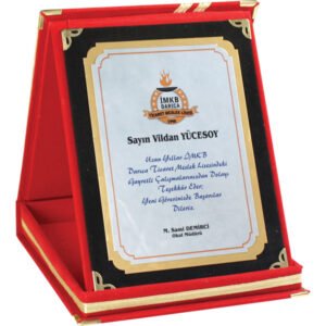 Albüm Plaket || AP01-K-12x16 Albüm Plaket