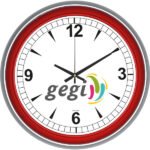 Plastik Duvar Saati || V30-523-GK Plastik Duvar Saati