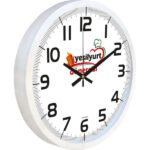 Alüminyum Duvar Saati || V30-970-B Alüminyum Duvar Saati