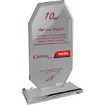 Kristal Plaket || EKT-102-ŞF Kristal Plaket