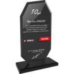 Kristal Plaket || EKT-102-FM Kristal Plaket