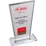 Kristal Plaket || EKT-235-ŞF Kristal Plaket
