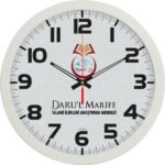 Plastik Duvar Saati || V30-333-GR Plastik Duvar Saati
