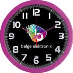 Plastik Duvar Saati || V30-734-FSY Plastik Duvar Saati