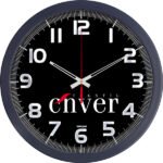 Plastik Duvar Saati || V30-734-L Plastik Duvar Saati