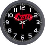 Plastik Duvar Saati || V30-734-FM Plastik Duvar Saati