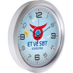 Metalize Duvar Saati || V30-742-G Metalize Duvar Saati